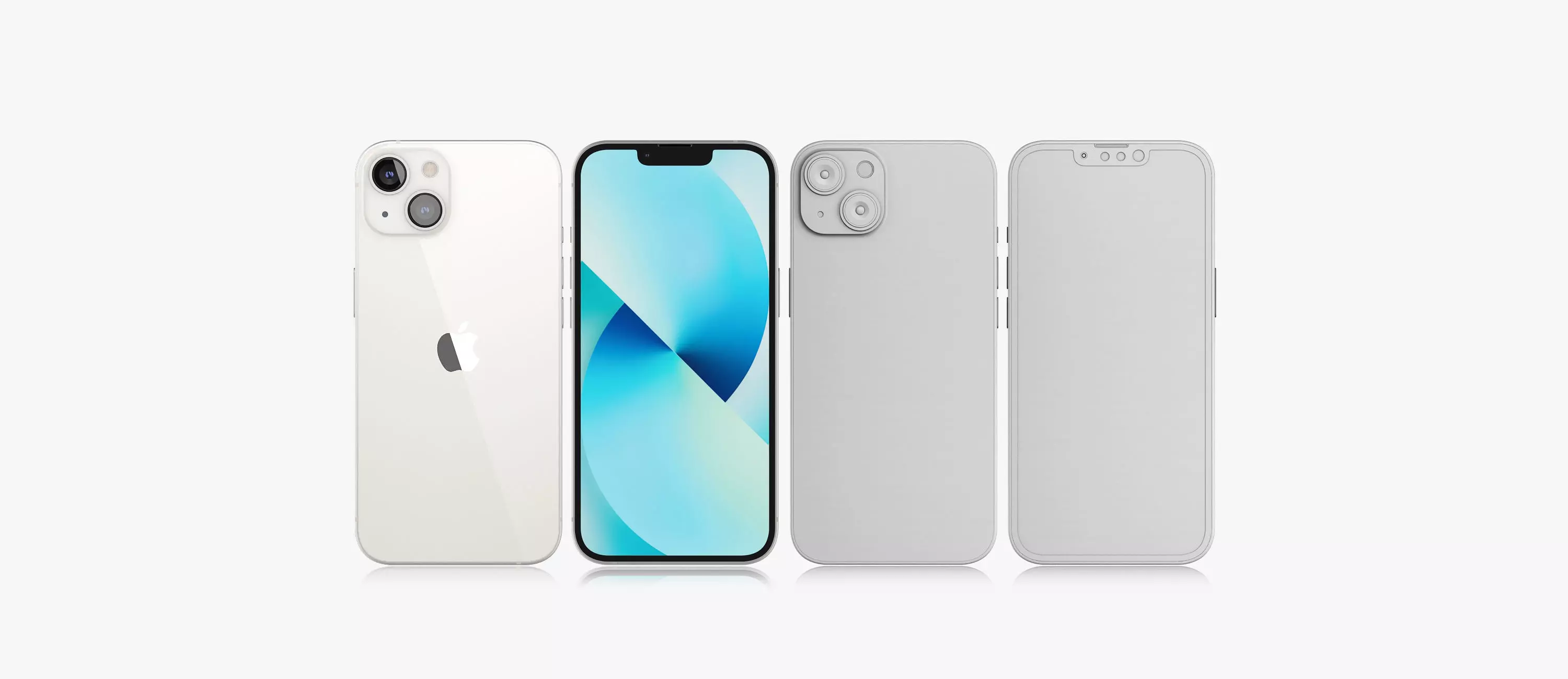 3d print Apple iPhone 13 3D model_0