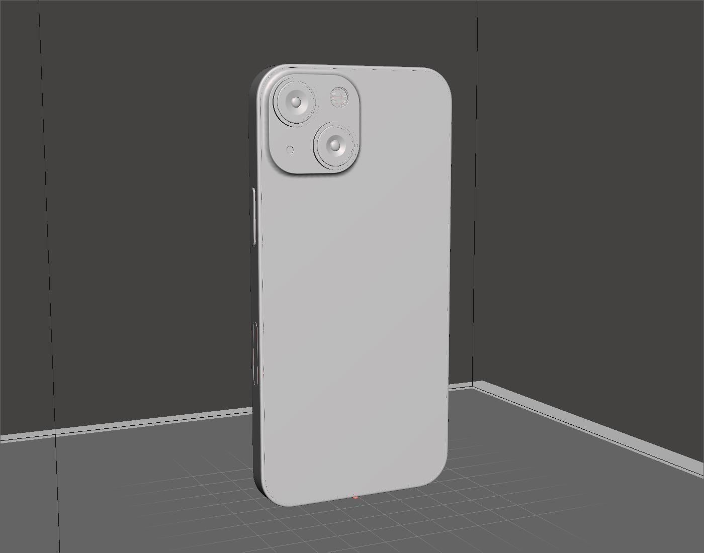 3d print Apple iPhone 13 mini 3D model_35