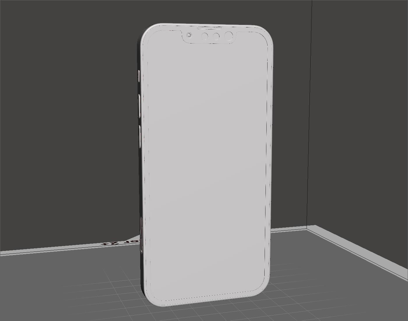 3d print Apple iPhone 13 mini 3D model_36