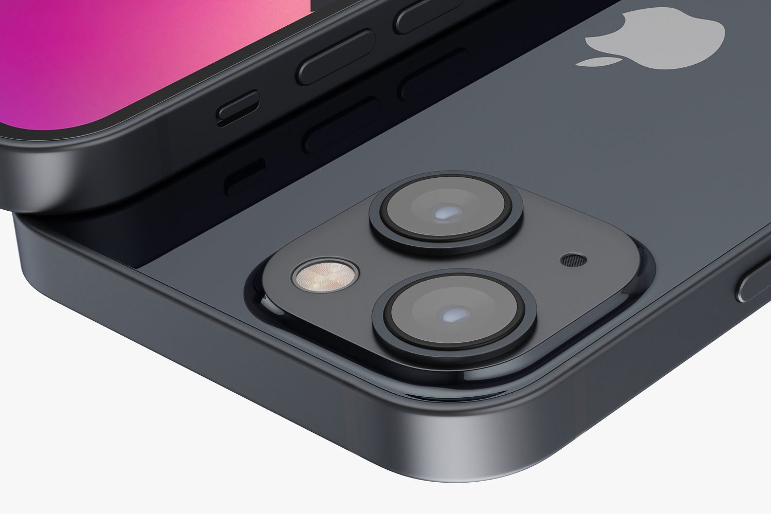 3d print Apple iPhone 13 mini 3D model_4