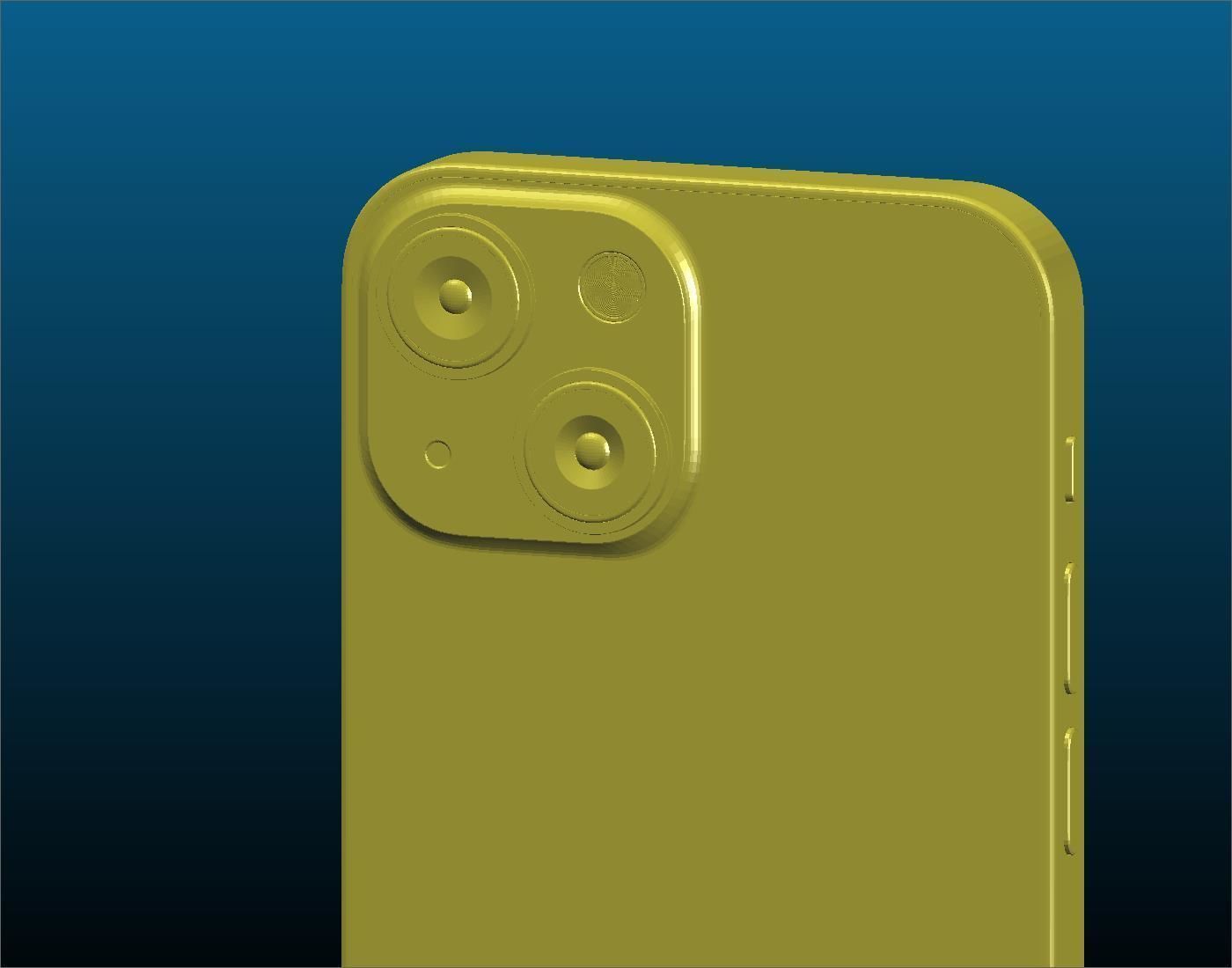 3d print Apple iPhone 13 mini 3D model_34