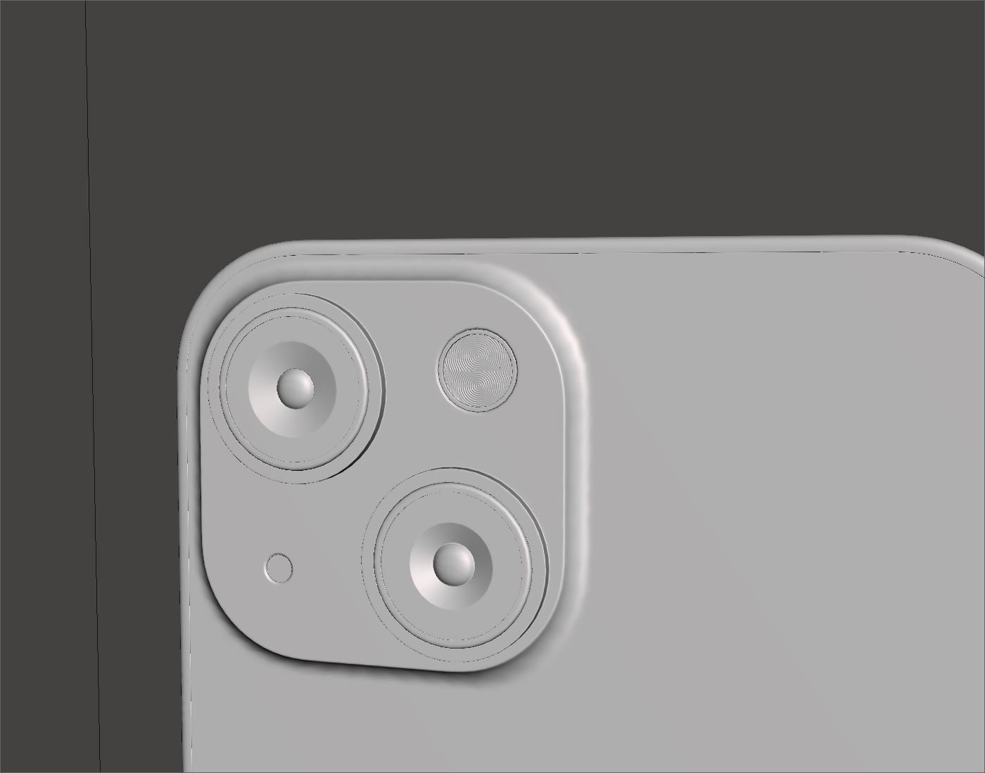 3d print Apple iPhone 13 mini 3D model_38