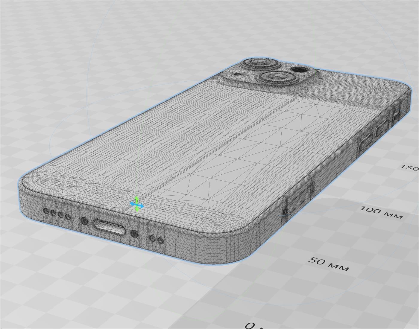 3d print Apple iPhone 13 mini 3D model_31