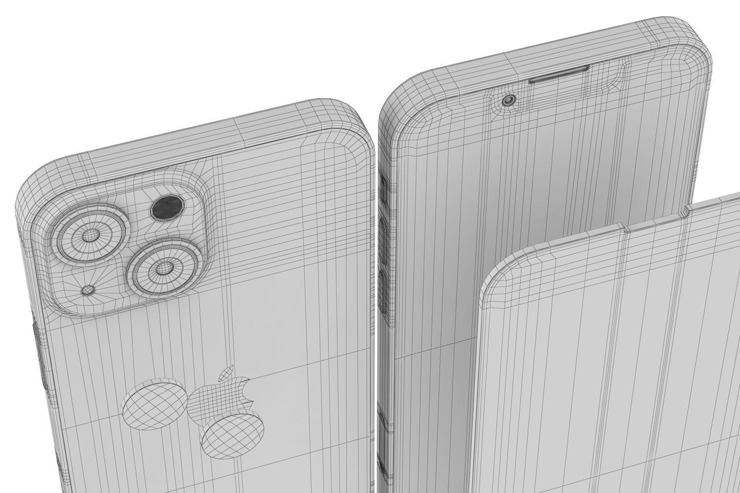 3d print Apple iPhone 13 mini 3D model_19