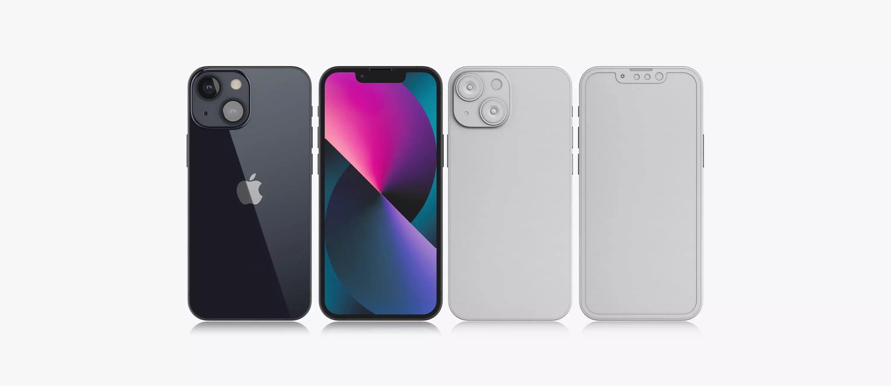 3d print Apple iPhone 13 mini 3D model_0