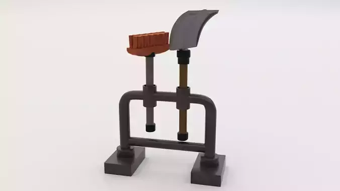 Lego Shovel and broom