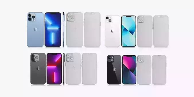 3d print Apple iPhone 13 Collection