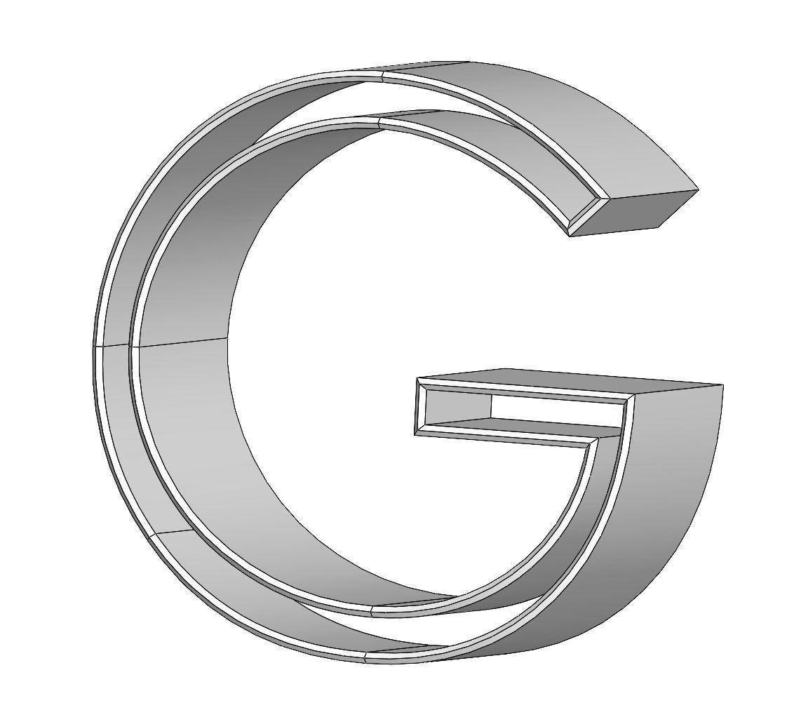 POLYMER CLAY ALPHABET MODEL SET 3D model_26