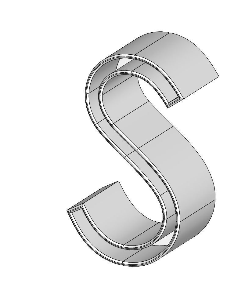 POLYMER CLAY ALPHABET MODEL SET 3D model_13