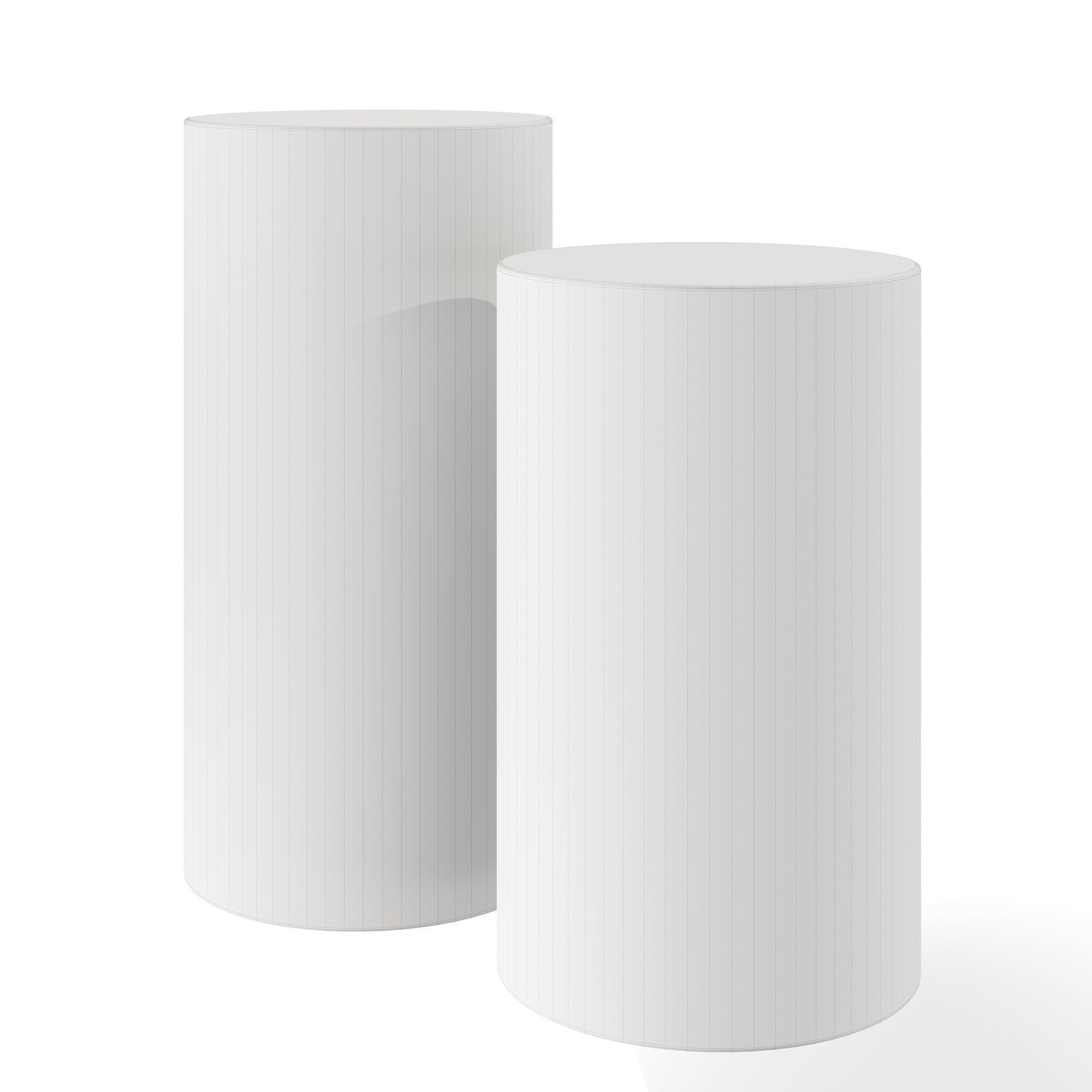 MINOTTI Pilotis Coffee Table 3D model_4