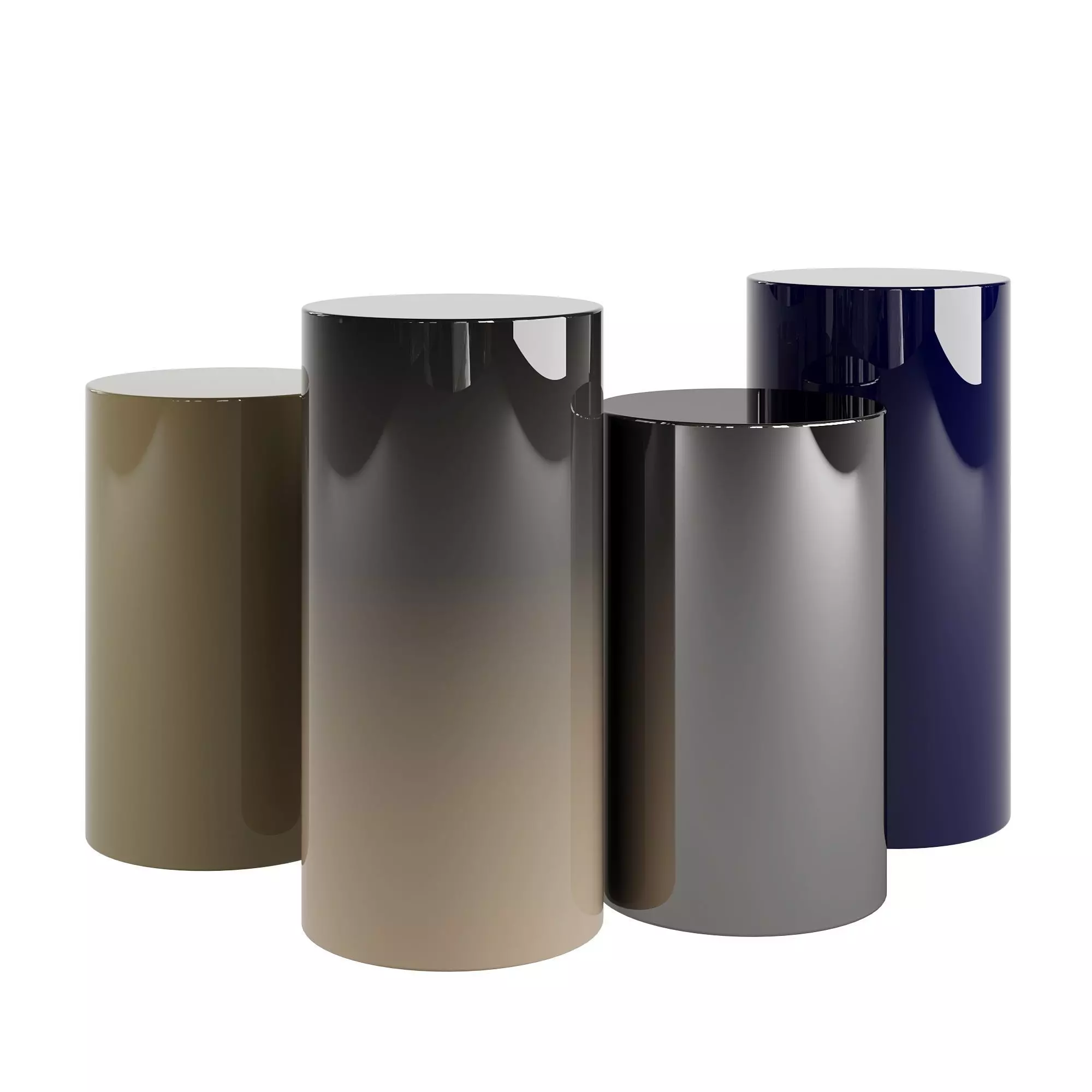 MINOTTI Pilotis Coffee Table 3D model_0