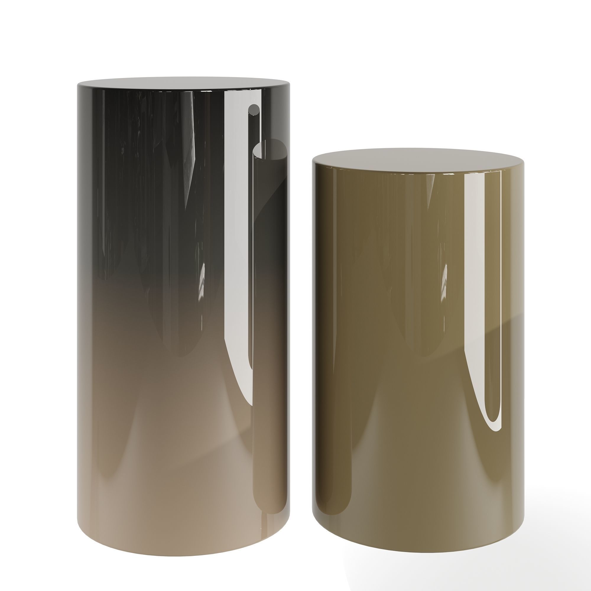 MINOTTI Pilotis Coffee Table 3D model_2