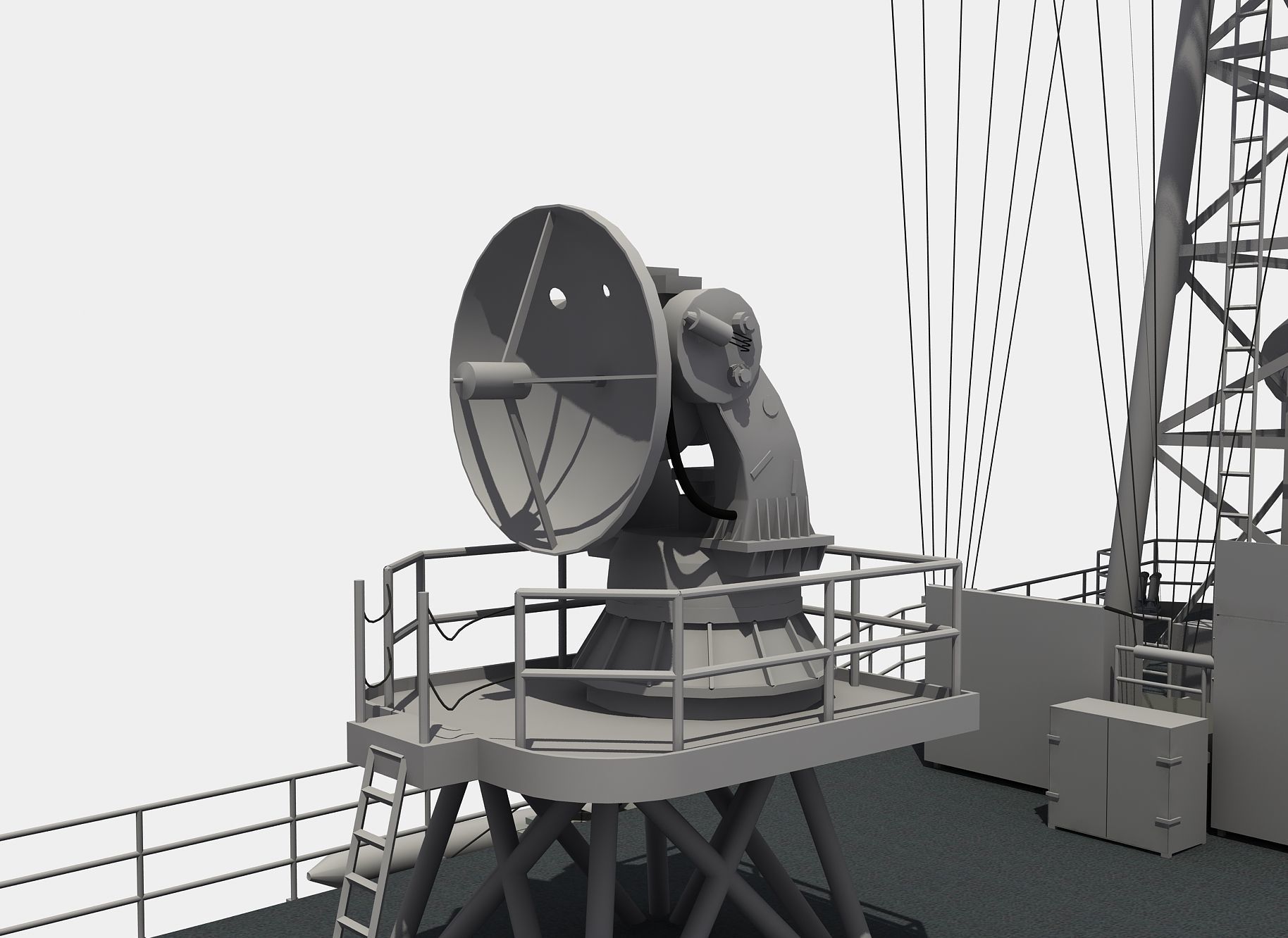 HMAS ADELAIDE AUSTRALIAN PERRY CLASS FRIGATE1 3D model_7