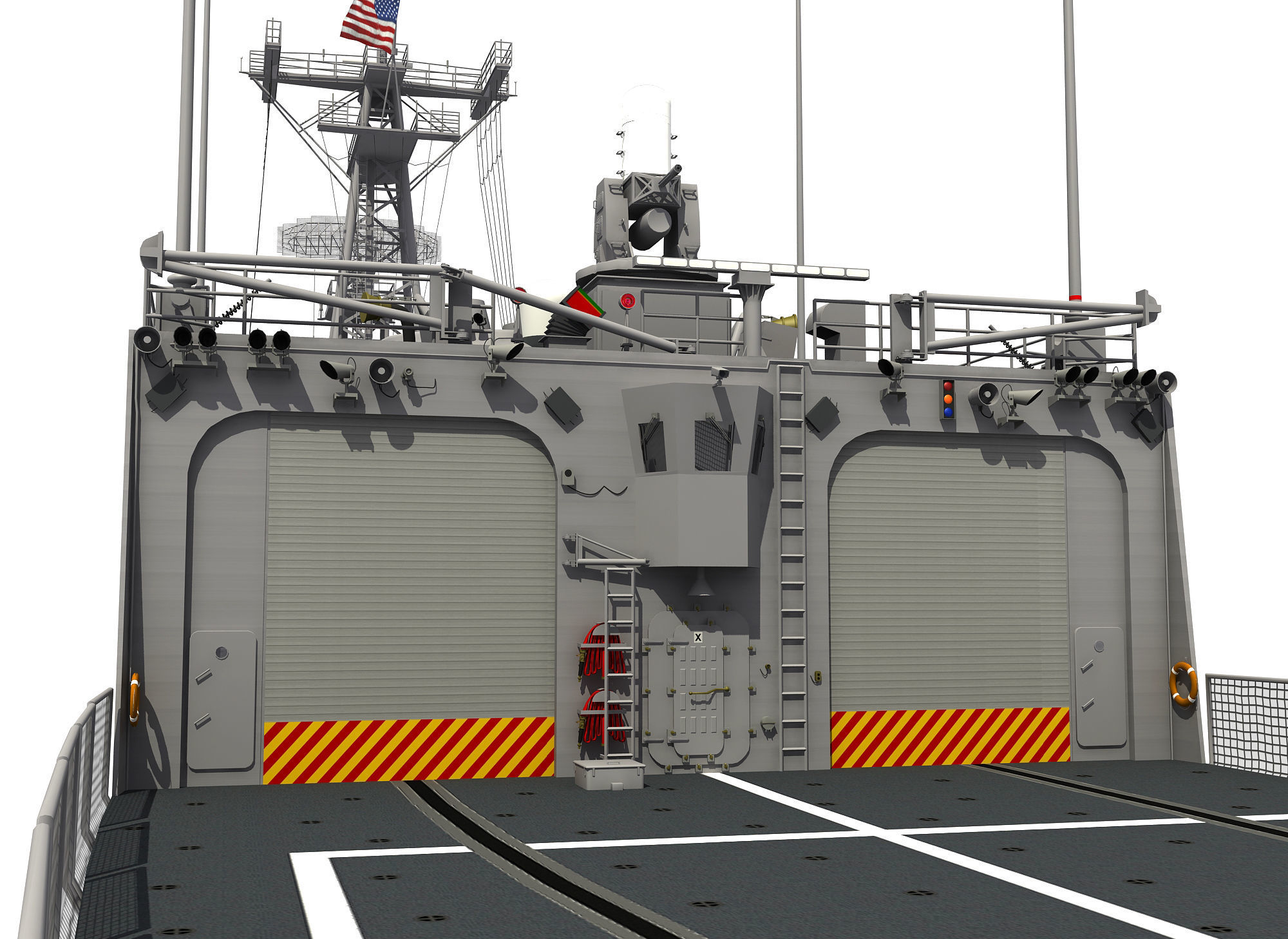 HMAS ADELAIDE AUSTRALIAN PERRY CLASS FRIGATE1 3D model_20