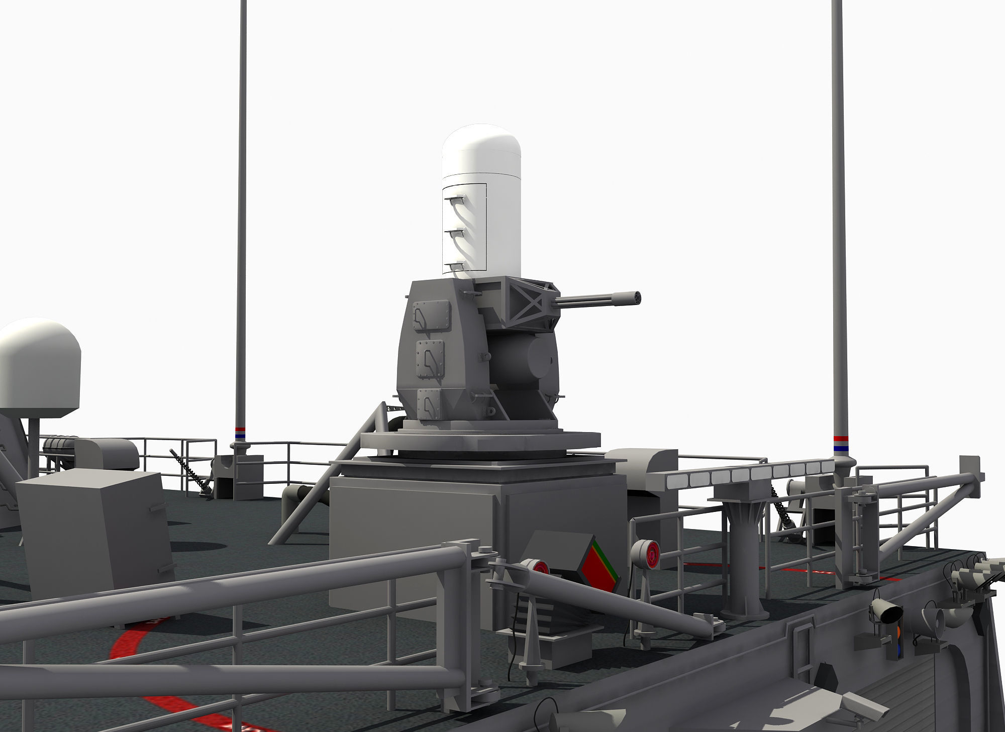HMAS ADELAIDE AUSTRALIAN PERRY CLASS FRIGATE1 3D model_16