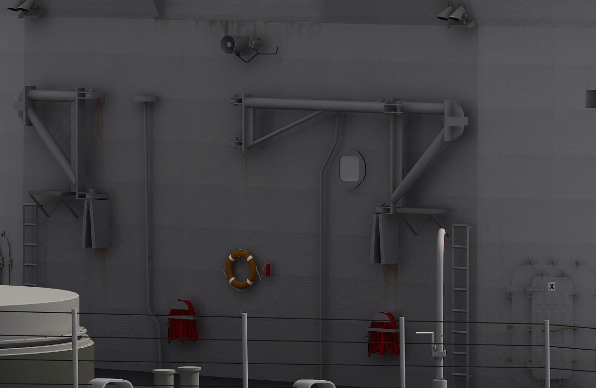 HMAS ADELAIDE AUSTRALIAN PERRY CLASS FRIGATE1 3D model_10