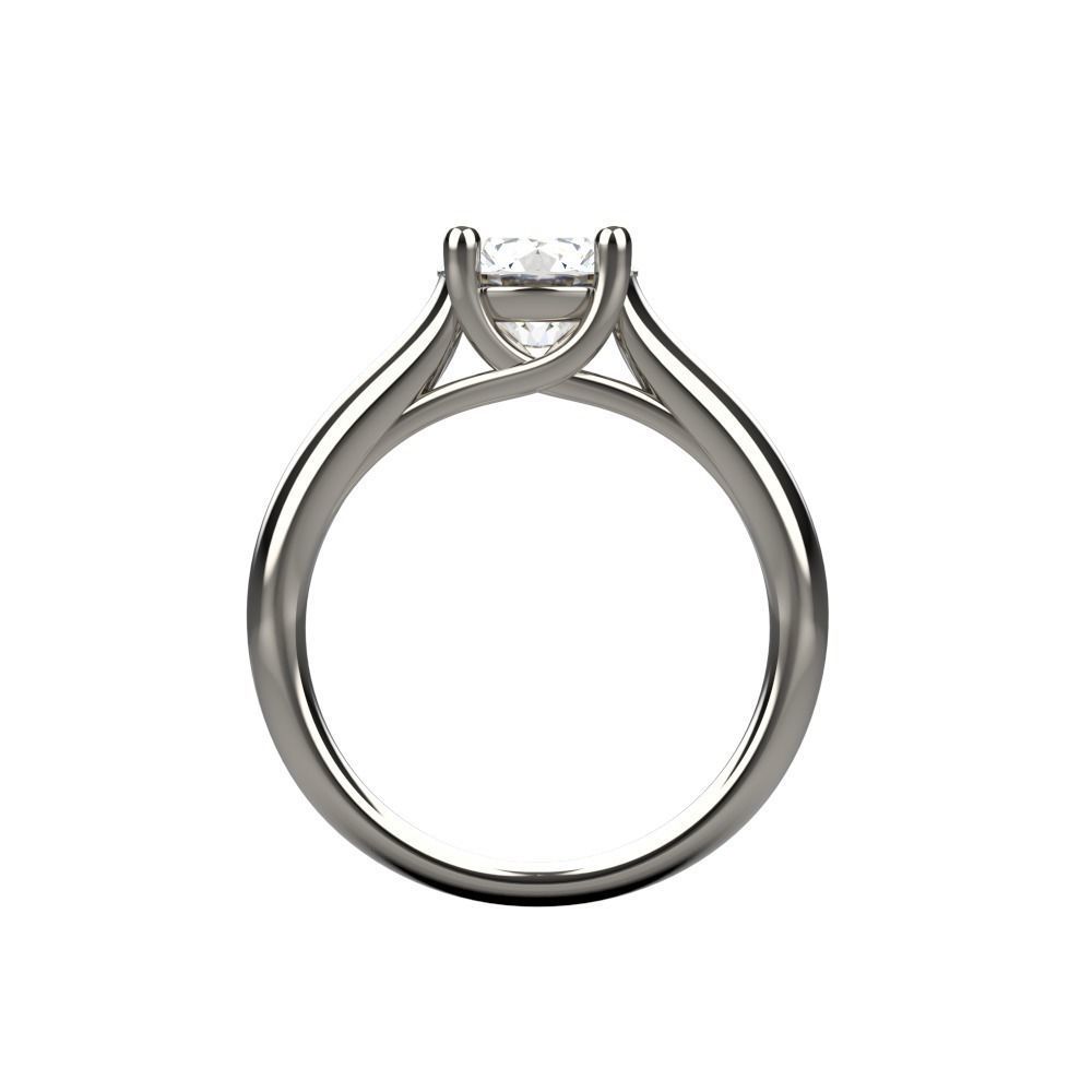 Wide Brilliant Ring 3D print model_7