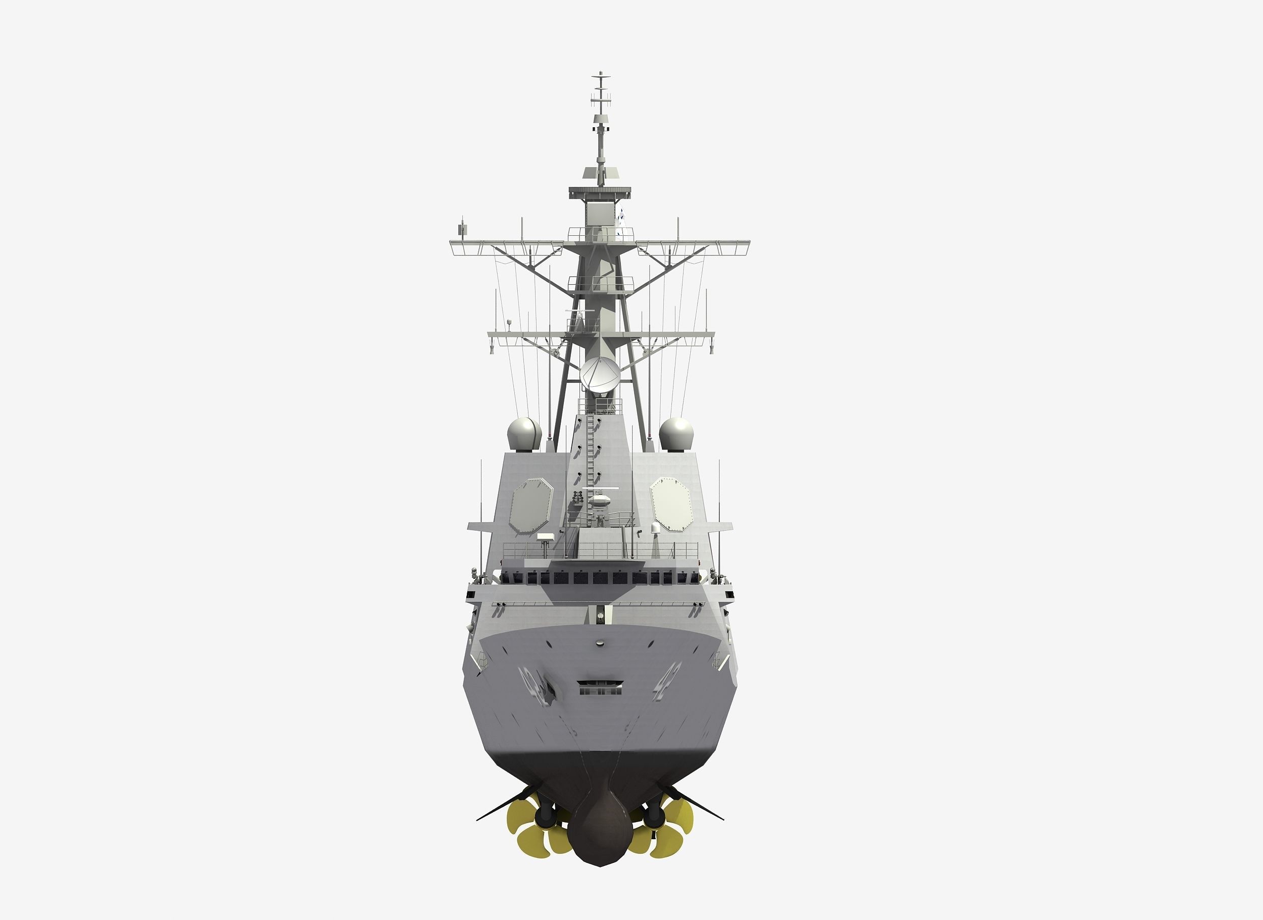 HMAS SYDNEY - HOBART CLASS DESTROYER 3D model_24