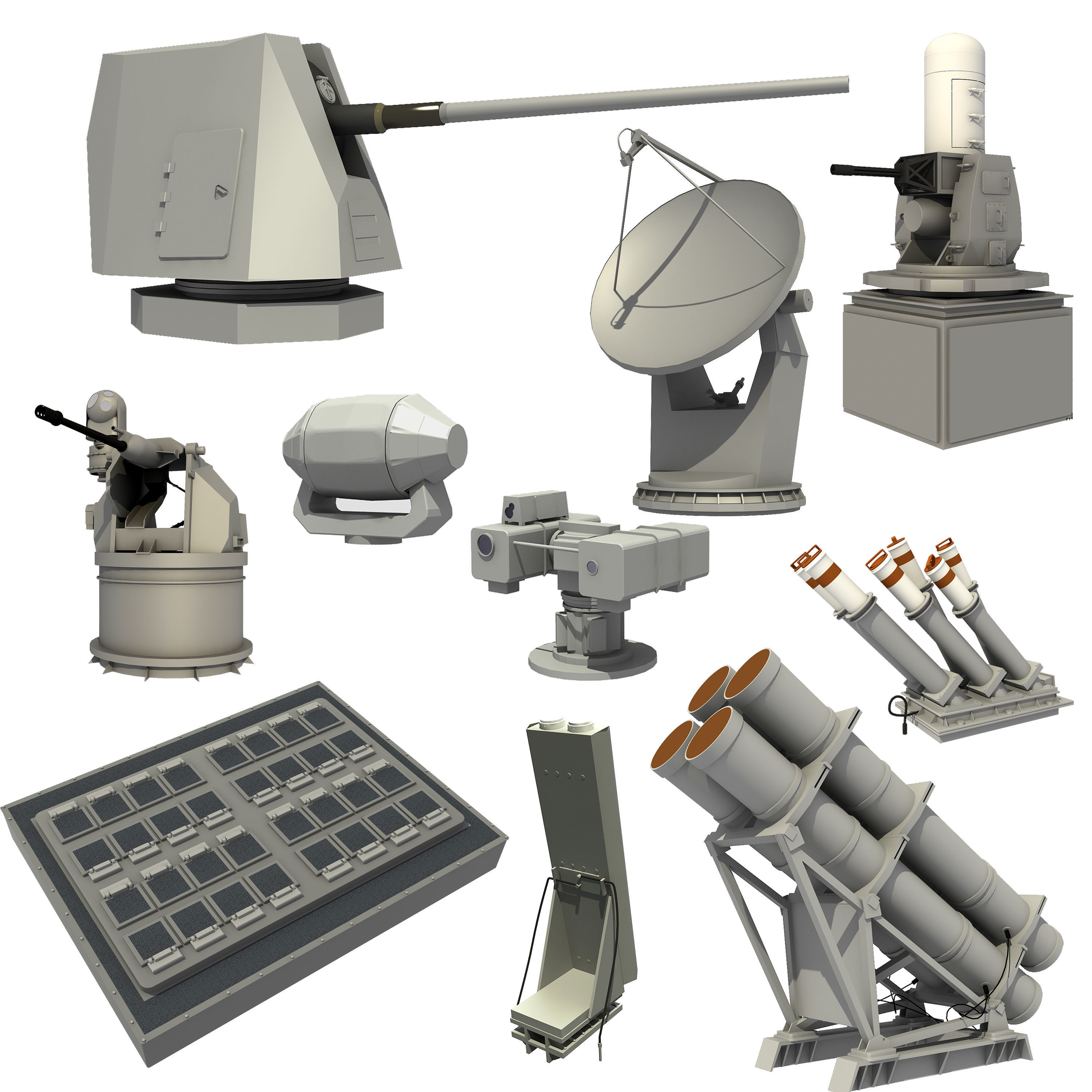 HMAS SYDNEY - HOBART CLASS DESTROYER 3D model_42