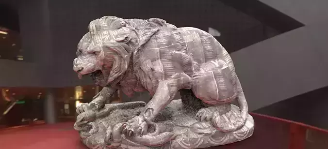 Lion Statue 