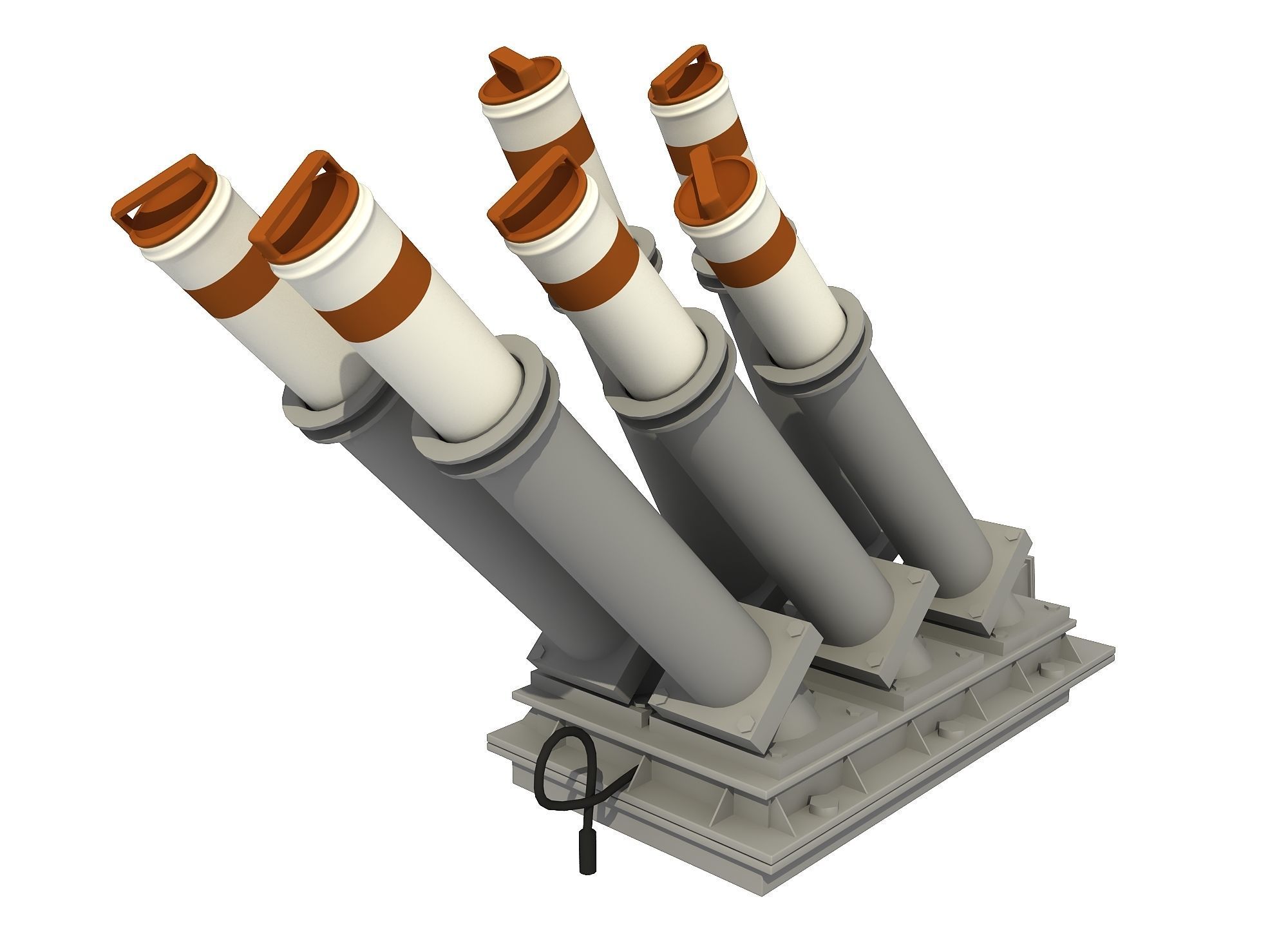 TYPE-45 DESTROYER HMS DIAMOND 3D model_35