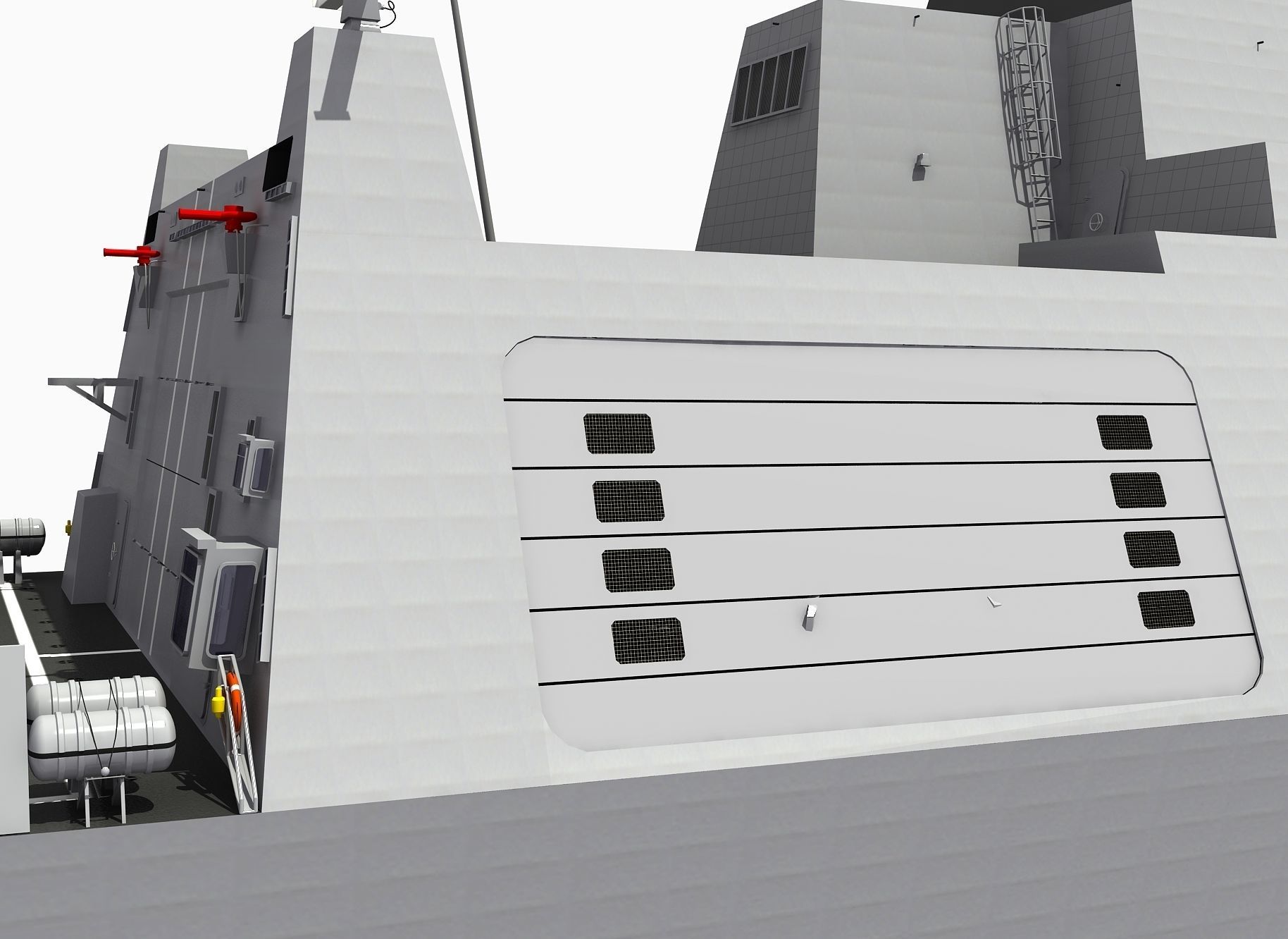 TYPE-45 DESTROYER HMS DIAMOND 3D model_27