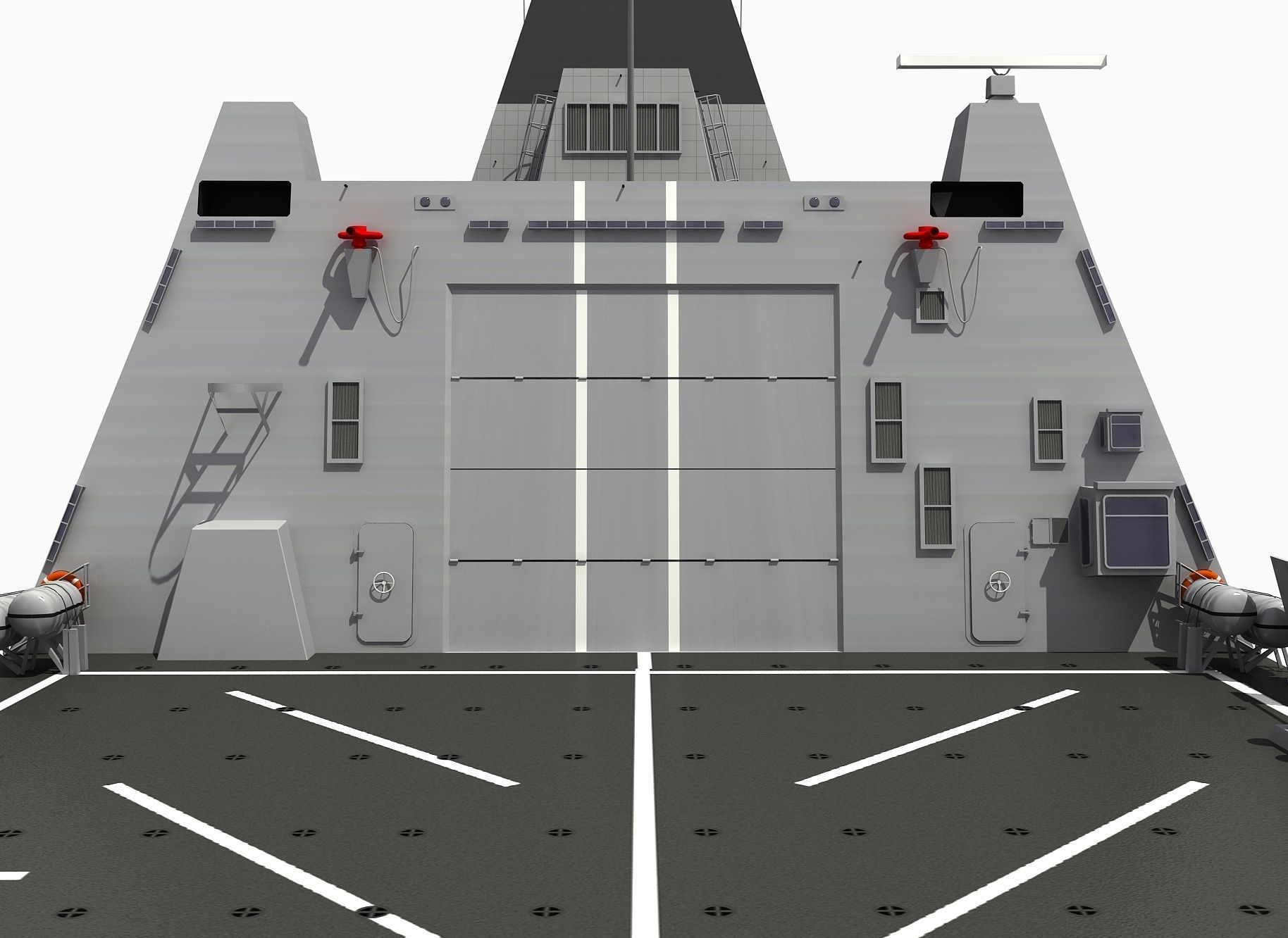 TYPE-45 DESTROYER HMS DIAMOND 3D model_19