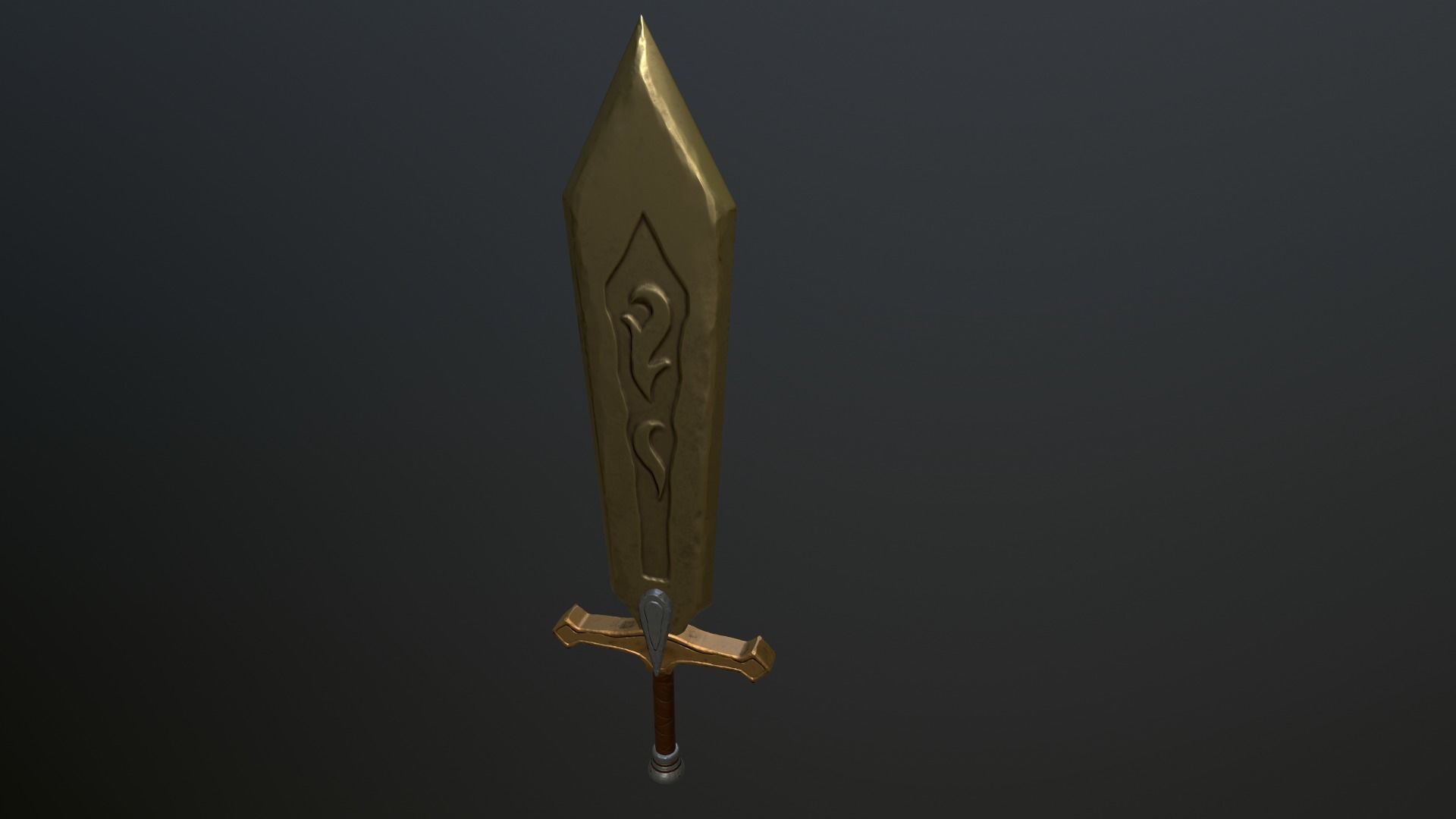 3D model low poly game sword VR / AR / low-poly | CGTrader