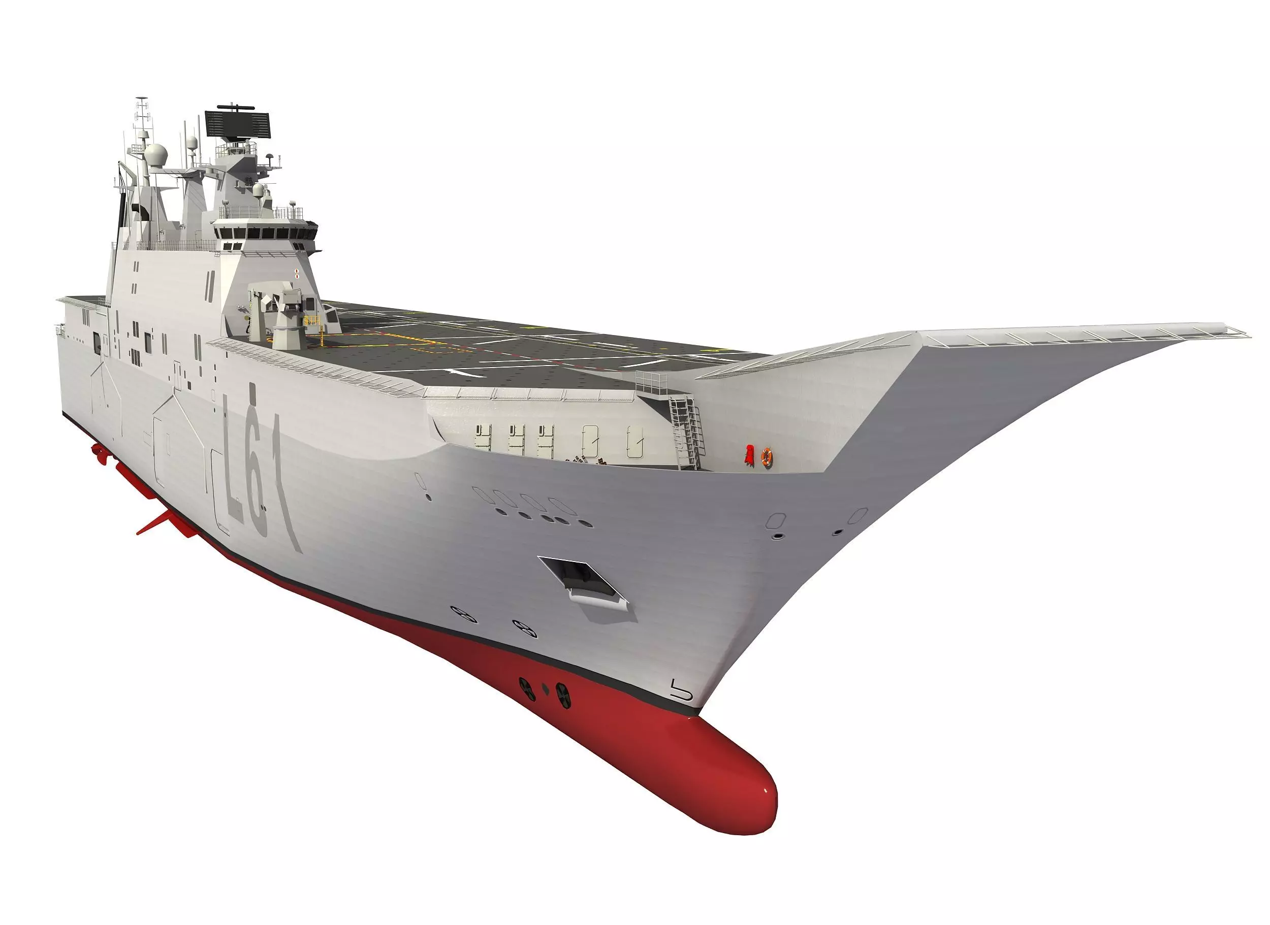 SPS JUAN CARLOS 1 SPANISH LHD 3D model