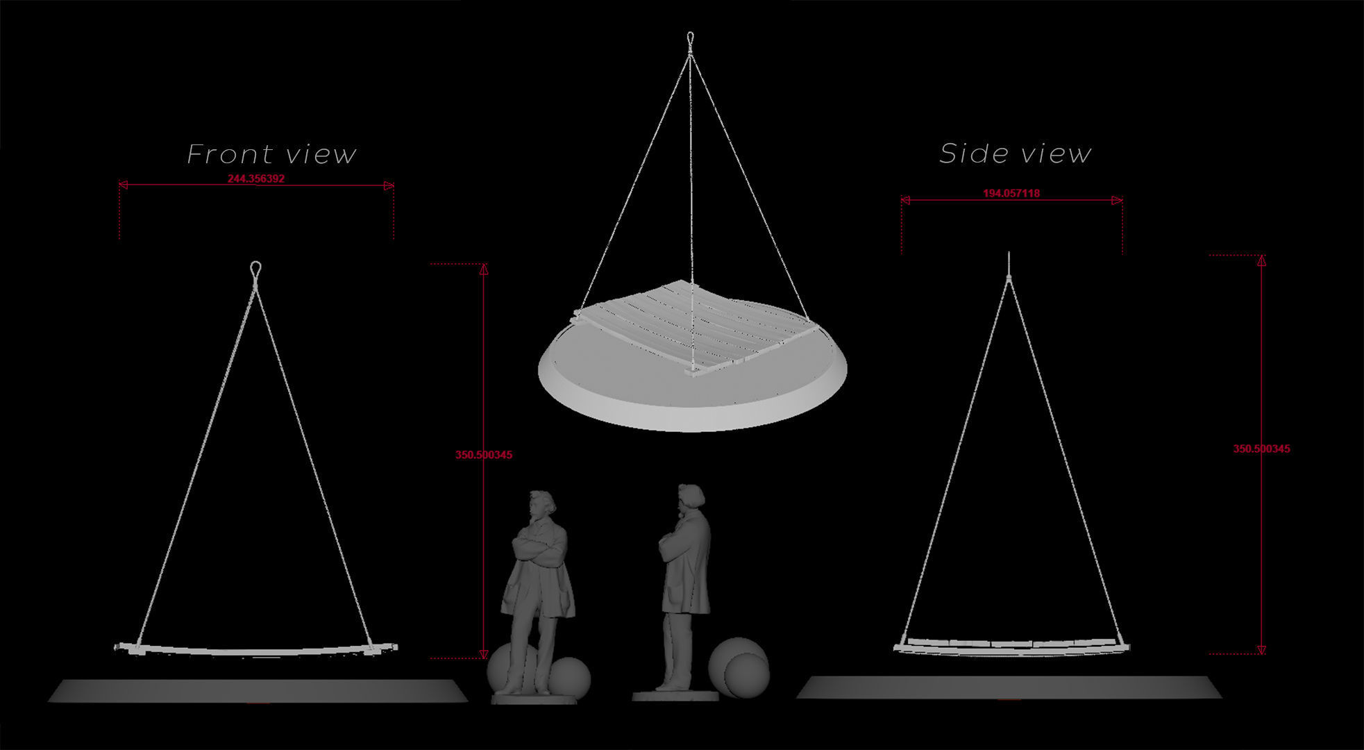 old platform 3D model_3