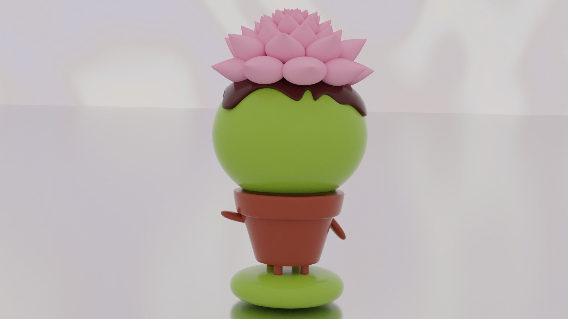 cactus 3D print model_1