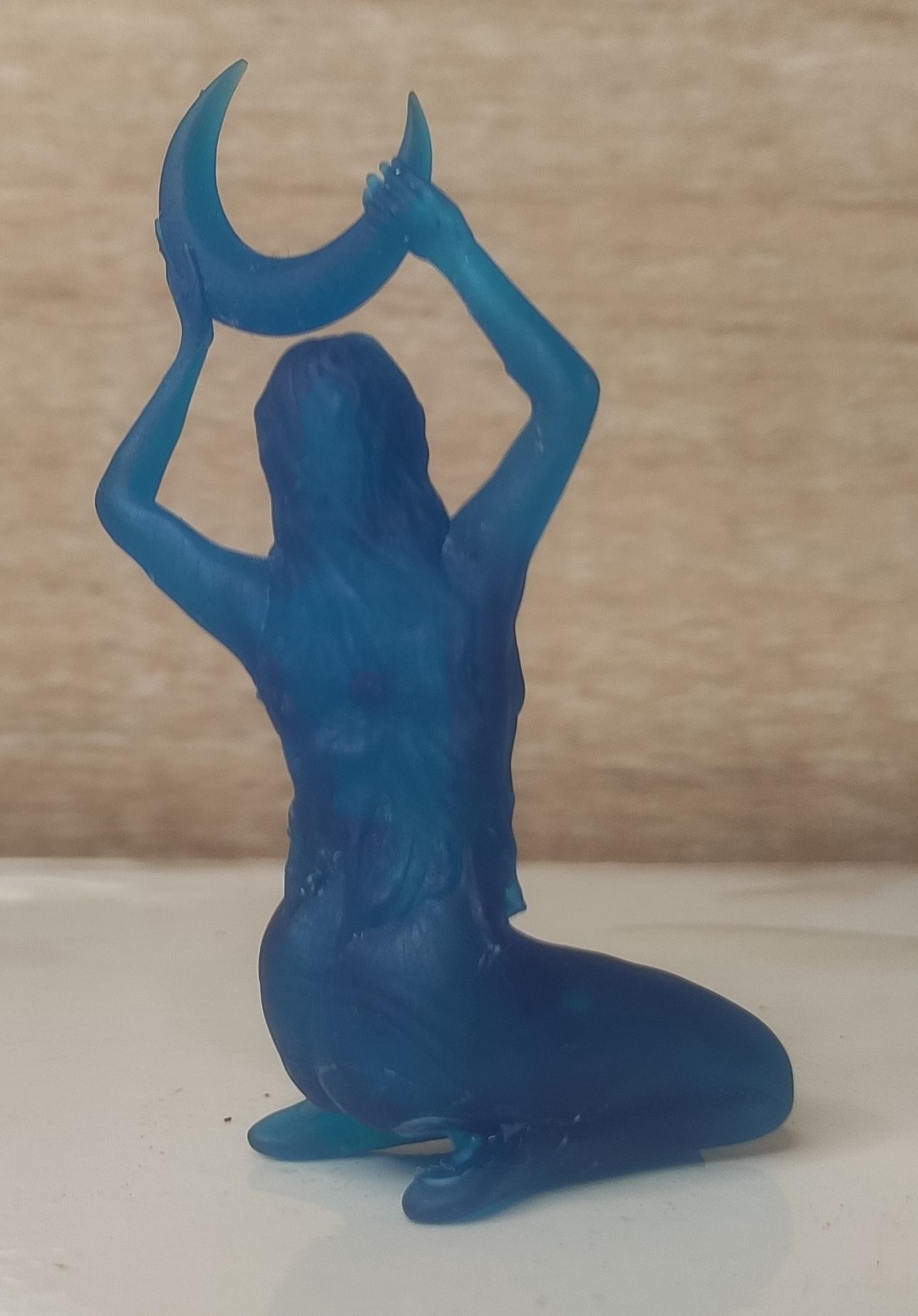 Moon Godness Girl 3D print model_5