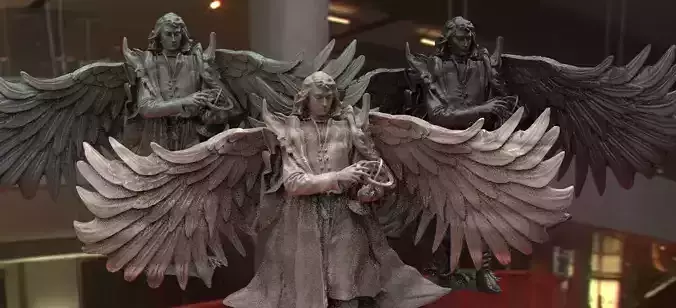 Fallen Angel Lucifer Modern  3D model
