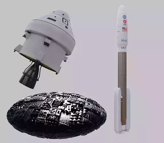 Space Vehicle 3D Model Collection