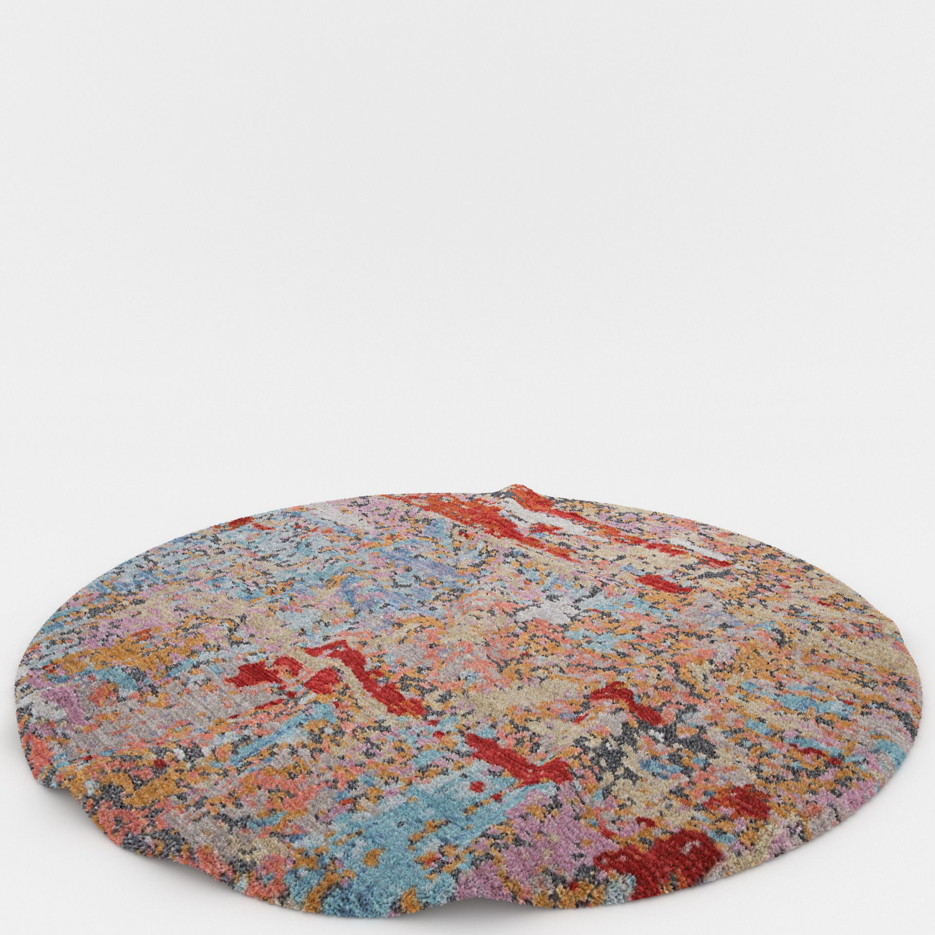 Rugs No 375 Low-poly 3D model_5