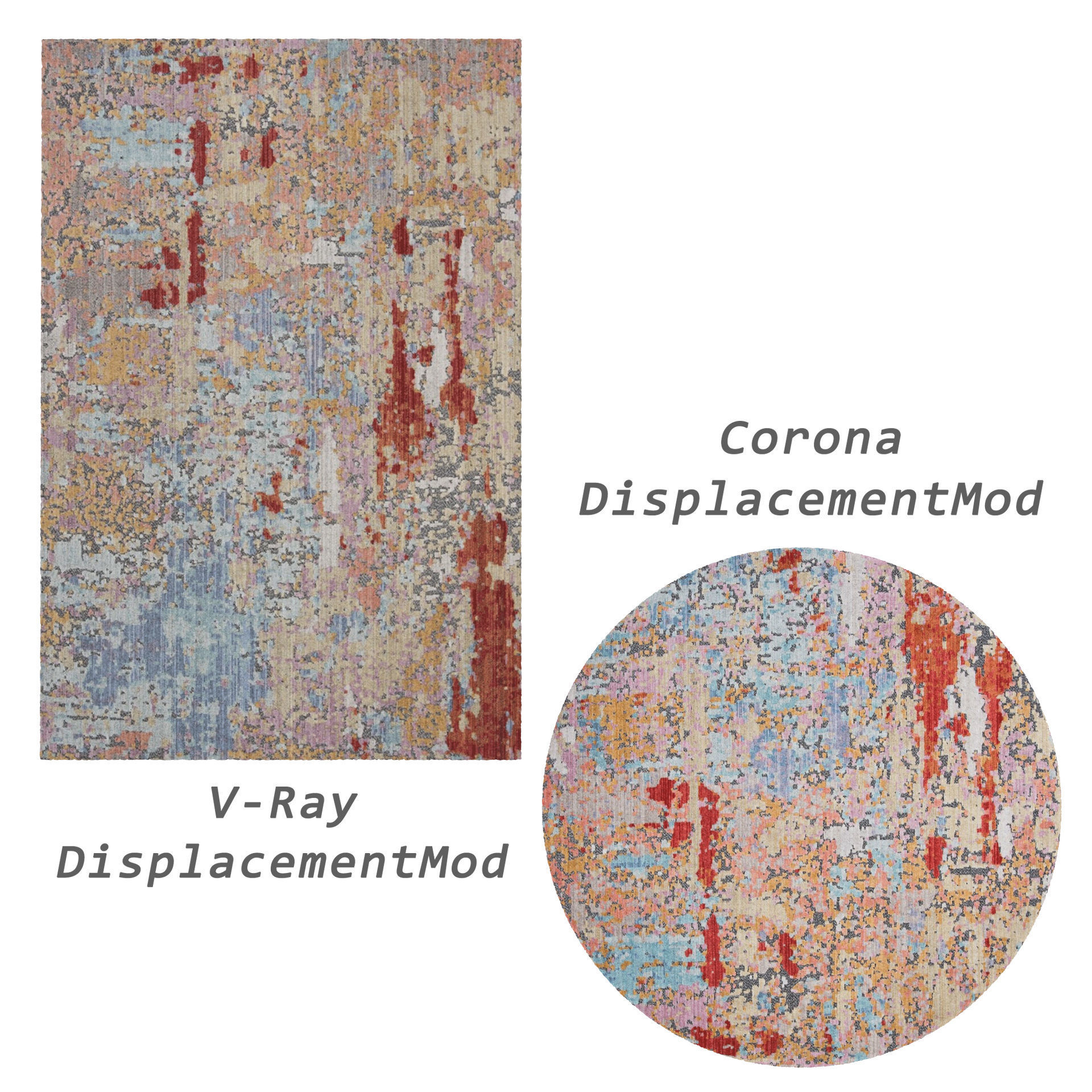 Rugs No 375 Low-poly 3D model_2