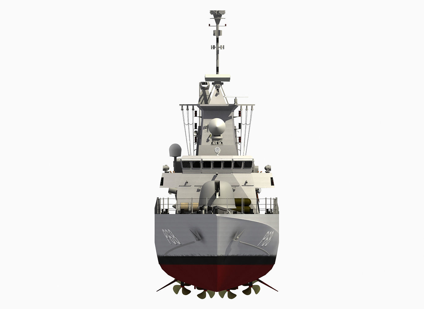 SUPERVITA ROUSSEN CLASS FAST ATTACK CRAFT HS DANIOLOS 3D model_15