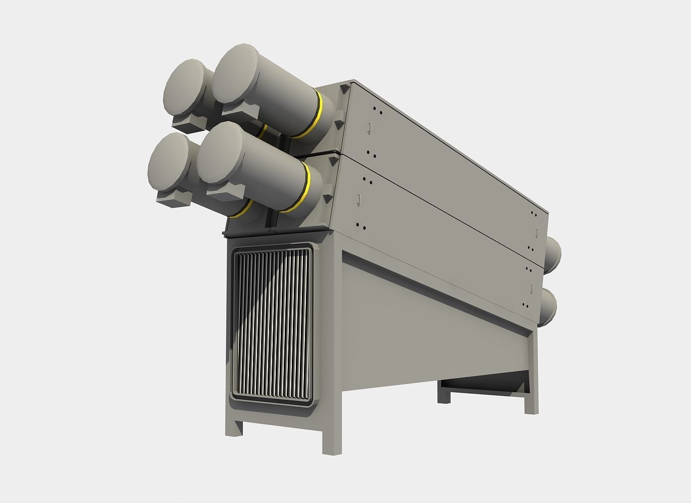 SUPERVITA ROUSSEN CLASS FAST ATTACK CRAFT HS DANIOLOS 3D model_25