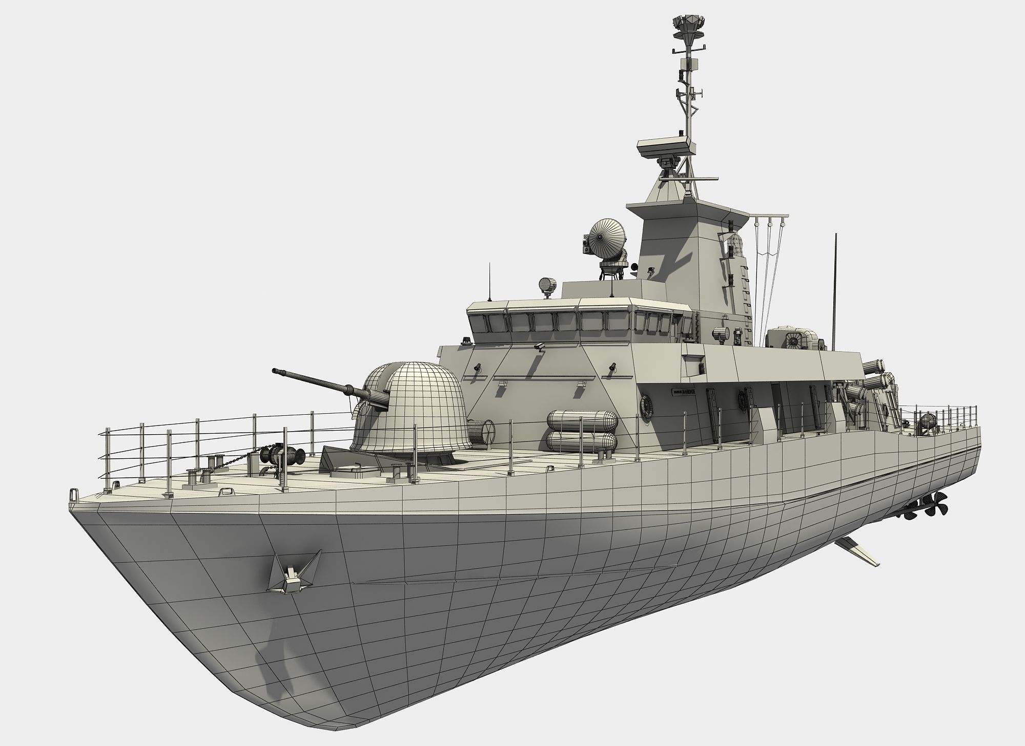 SUPERVITA ROUSSEN CLASS FAST ATTACK CRAFT HS DANIOLOS 3D model_3