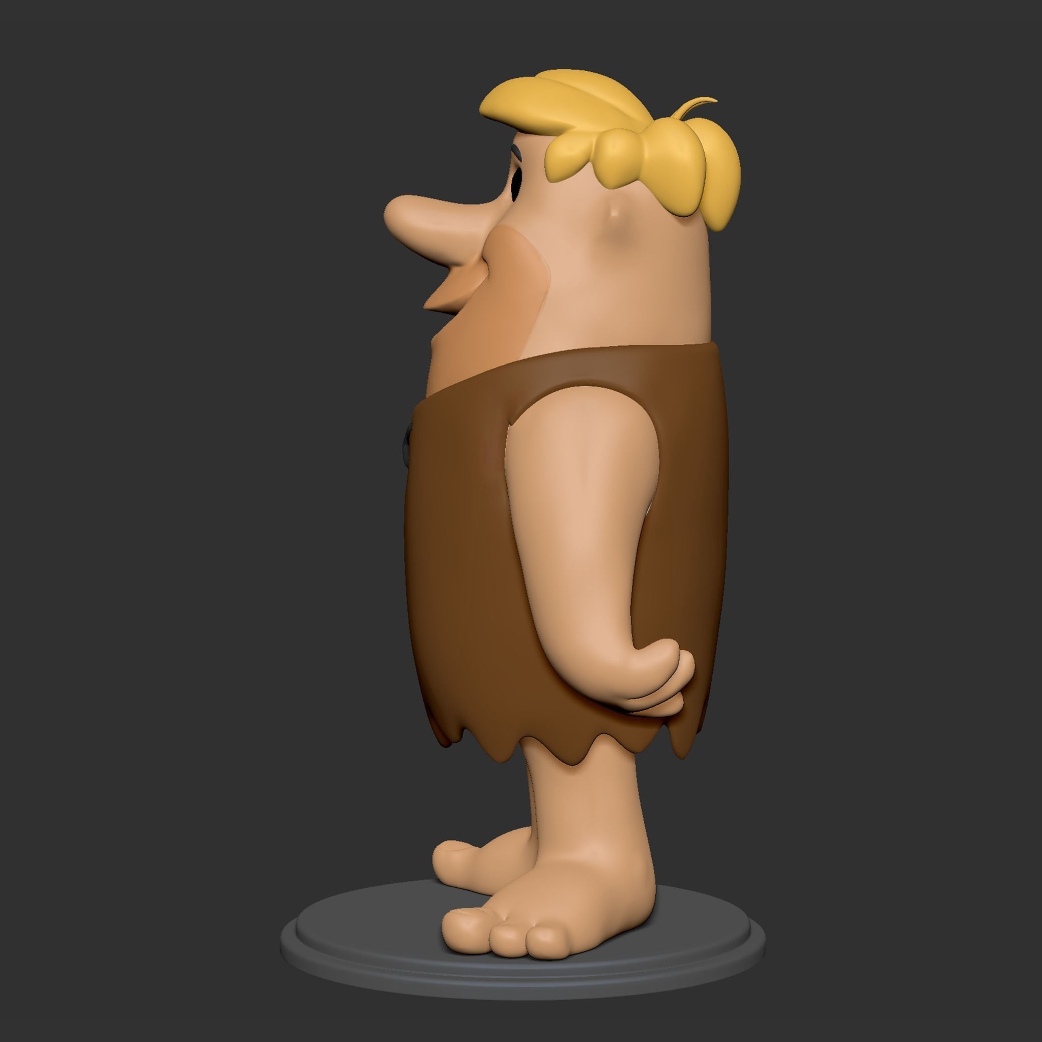 Barney Rubble 3D print model_12