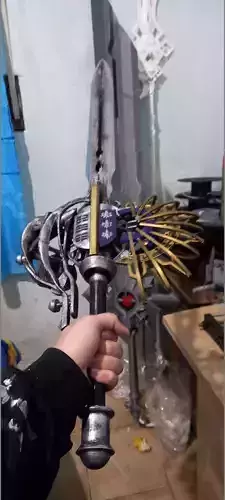 Final Fantasy XV Platinum demo Airstep Sword  3D print model