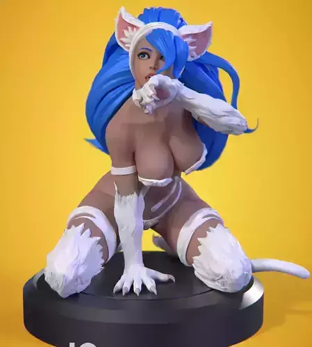 Felicia Darkstalkers 3D print model