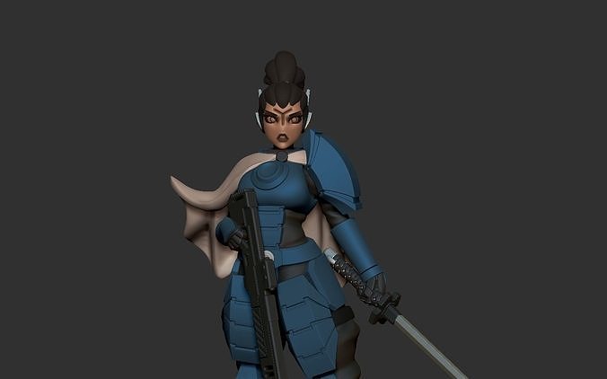 Anime superset of greater good alternative heads  3D print model
