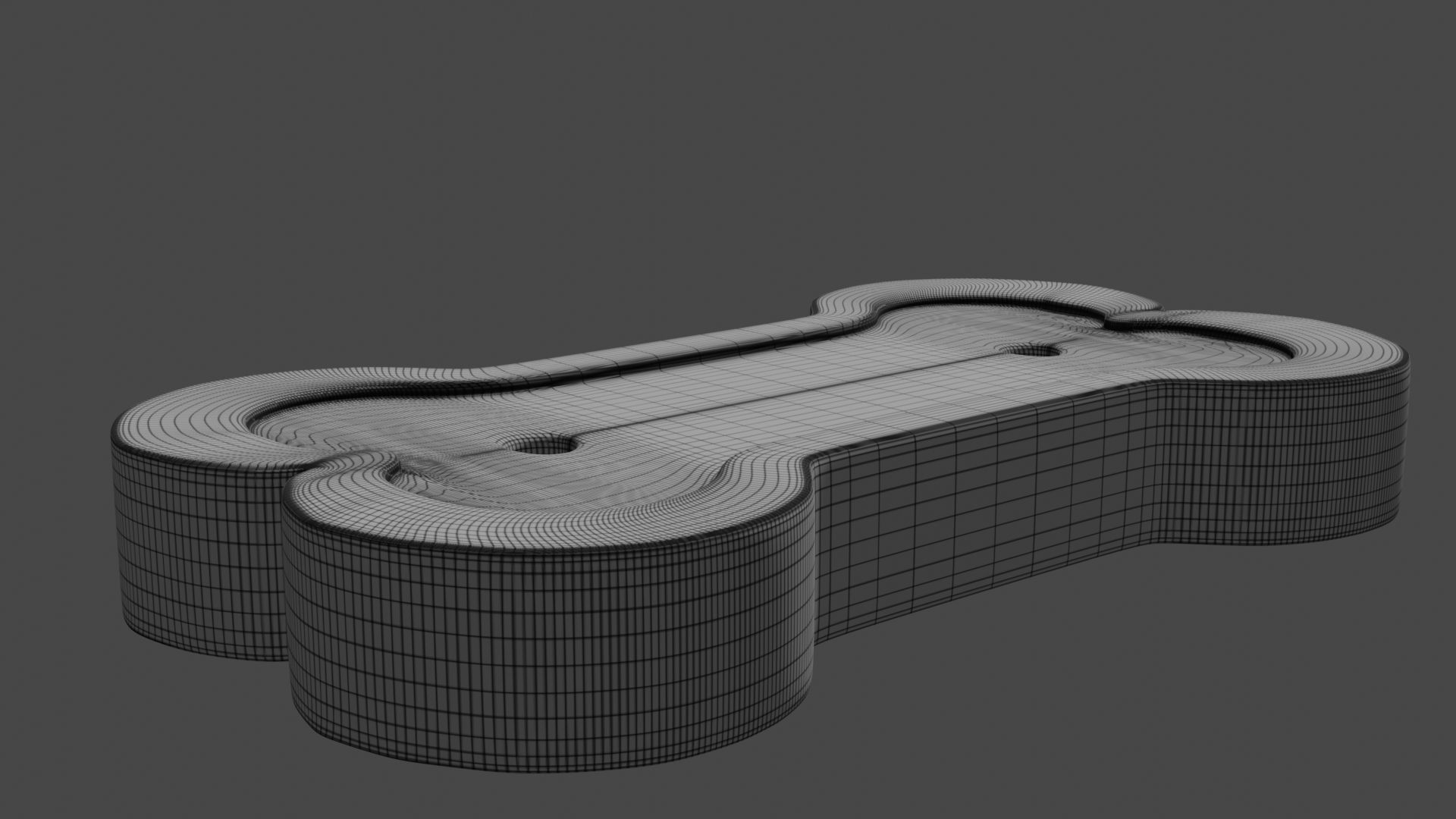 Bone collar 3D print model_4