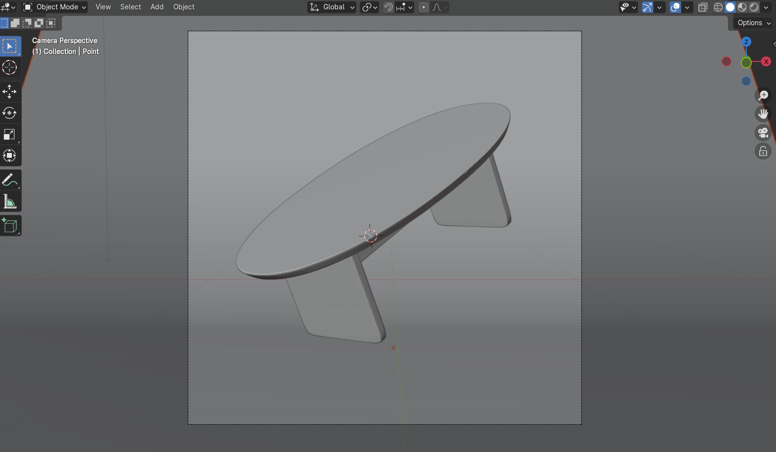 Coffee Table Oak Wood - 4k Texture 3d Model 3D model_4