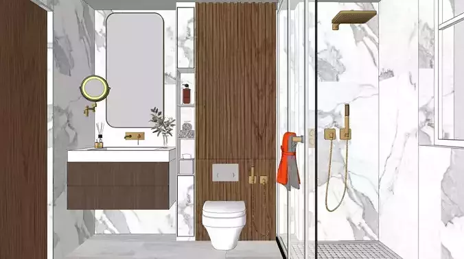 Modern toilet  modern