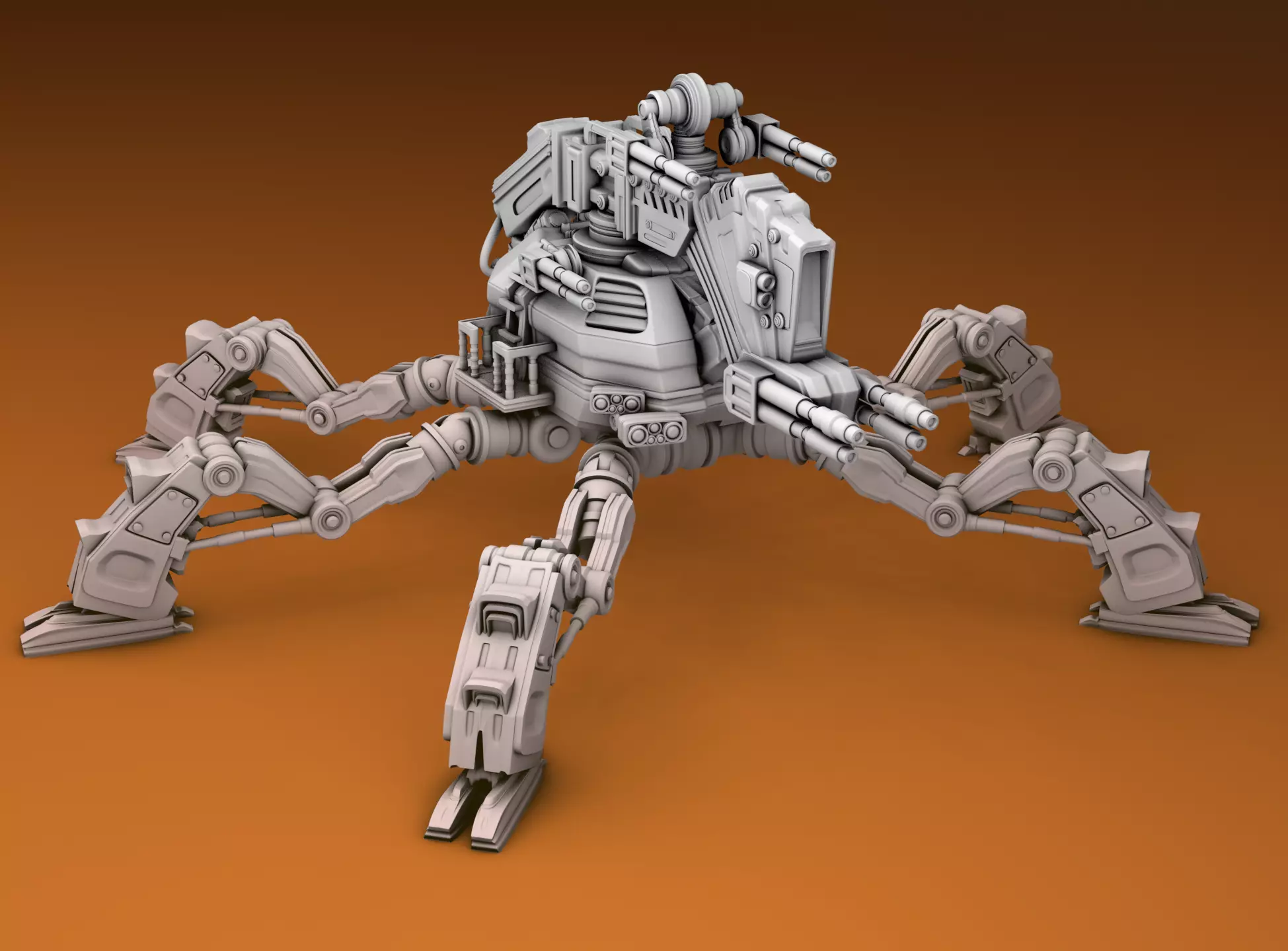 Robo Tank 3D print model_0