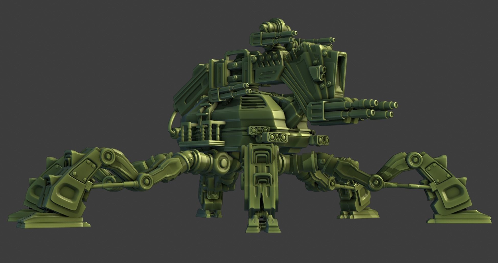 Robo Tank 3D print model_9