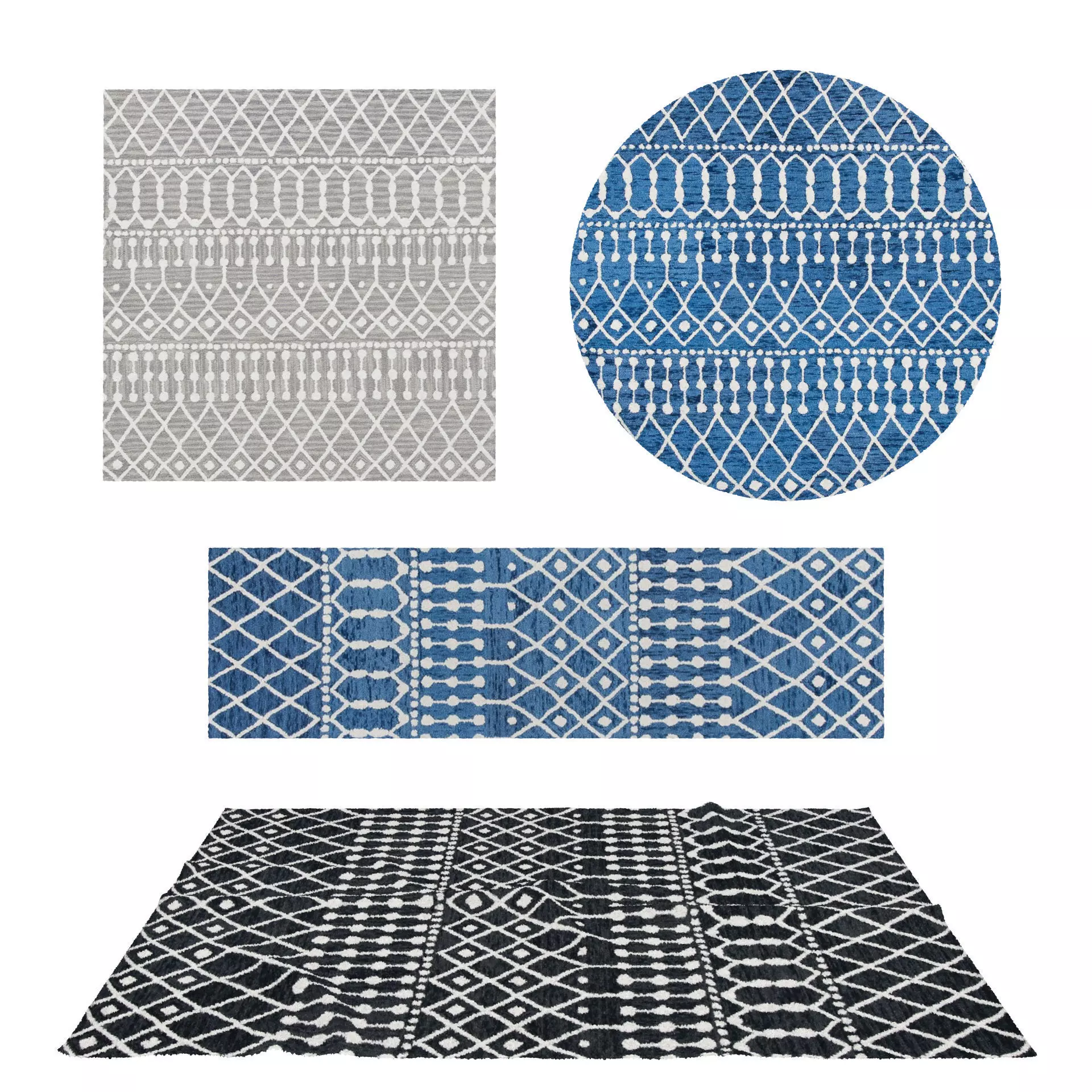 Rugs No 376 3D model_0