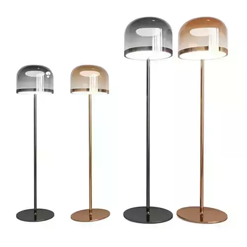 Fontanaarte Equatore Floor Lamp Set 3D model